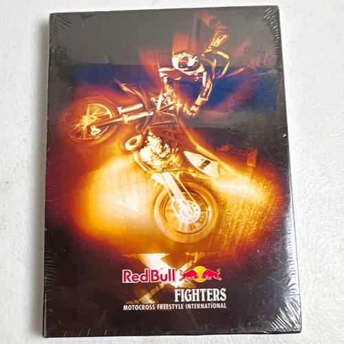 Red bull fighters motocross - red,