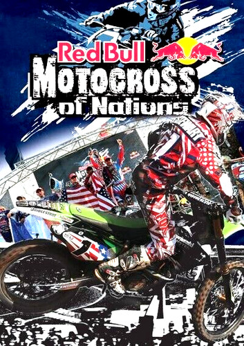 Fim red bull motocross - red,