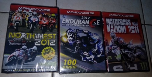Lotto stock dvd mondo corse - dvd,